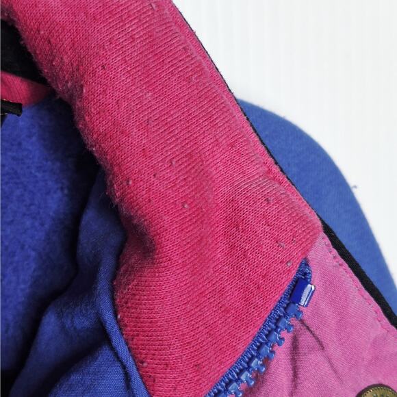 Vintage 90s Eddie Bauer Pullover Men's Large Fleece Snap Sweater Outdoors 90s - Picture 9 of 12